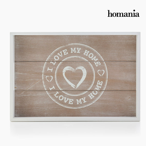 Plateaux I Love My Home by Homania (pack de 2)