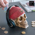 Tirelire Crâne Pirate avec Écouteurs Gadget and Gifts