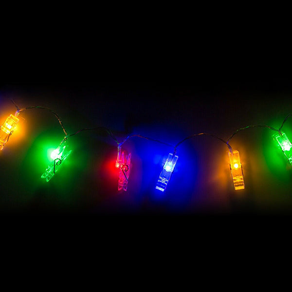 Guirlande LED Pinces pour Photos (16 LED)