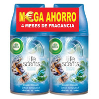 Recharge pour Diffuseur Air Wick FreshMatic Double Life Scents Oasis Turquoise 2 x 250 ml