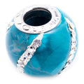 Perle de verre Femme Viceroy VMM0312-24 Turquoise (1 cm)