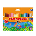 Crayons gras de couleur Bic (24 uds) (Refurbished A+)