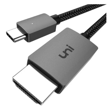 Adaptateur USB C vers HDMI Thunderbolt 3 Noir (Refurbished A+)